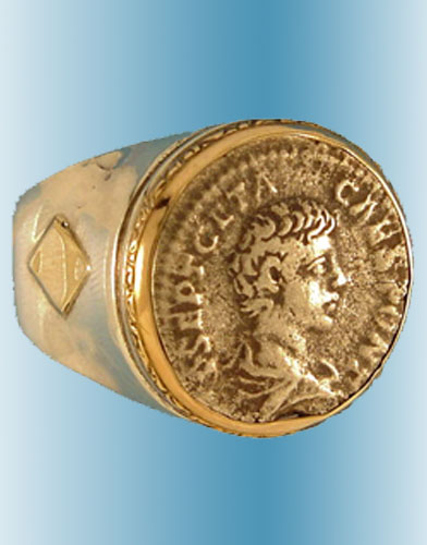 Geta Coin Ring – Ancient Creations