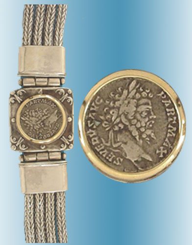 Septimius Severus Coin Bracelet
